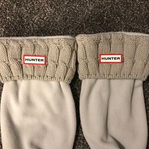 Original Tall Cable Knit Cuff Welly Boot Socks